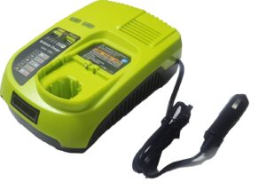 compaitble with ryobi p131 one+ portable dual chemistry lithium ion or nicad vehicle charger,car battery charger, for battery p107 p102 p108 p122 p161 p190 p191 p192 p100 p103 p104 p105 p106