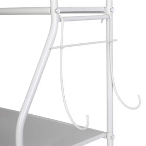 be current Over-The-Toilet Storage Rack, 3-Tier Bathroom Organizer Shelf, Freestanding Space Saver Toilet Stands, 3-Shelf Over The Cabinet Tower White