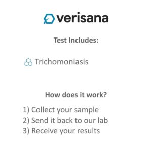 Trichomoniasis Test for Men & Women – Discrete, Private & CLIA-Certified Laboratory Analysis – Home Testing Kit – Verisana