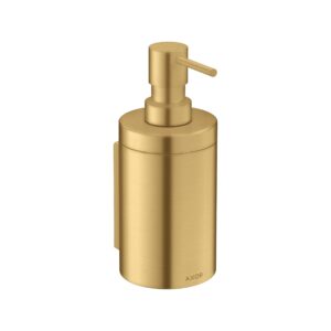 AXOR Universal Circular Modern Bath and Kitchen Sink Soap dispenser in Brushed Gold Optic, 42810250