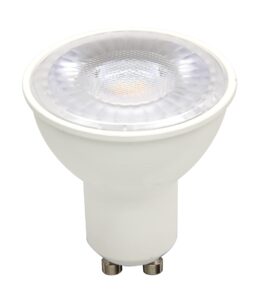 maxlite 4.5w led mr16 120v gu10 dim 3000k flood, white (4.5mr16gud30fl)