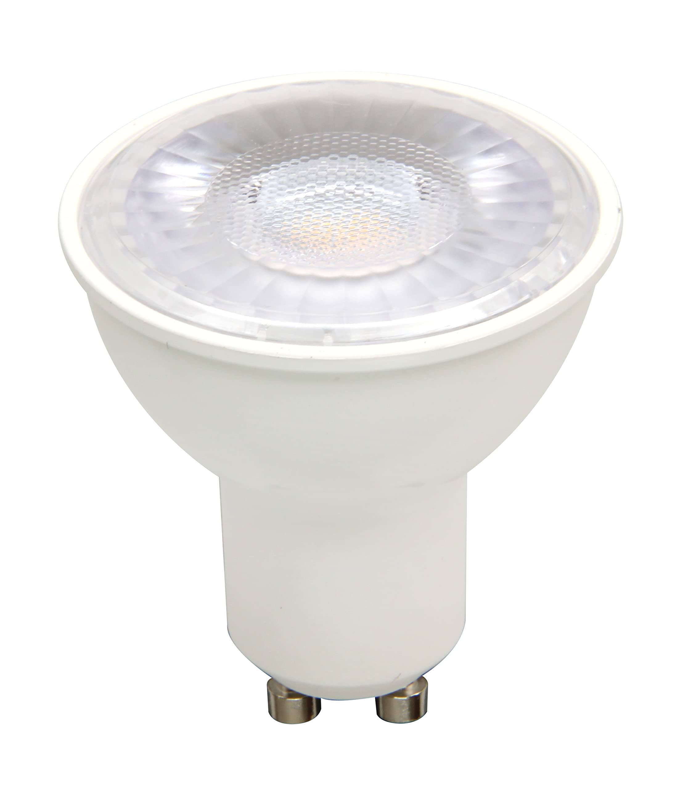 MaxLite 4.5W LED MR16 120V GU10 DIM 3000K Flood, White (4.5MR16GUD30FL)