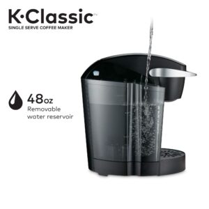 Keurig K-Classic Single Serve Coffee Maker with Keurig Entertainers' Collection Variety Pack, 40 K-Cup Pods