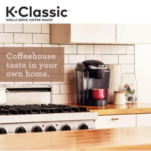 Keurig K-Classic Single Serve Coffee Maker with Keurig Entertainers' Collection Variety Pack, 40 K-Cup Pods