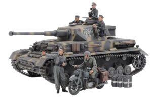 tamiya 25209 1:35 dt. pzkpfw.iv ausf.g m. krad ost f. - model making kit, plastic kit, assembly kit, tank kit