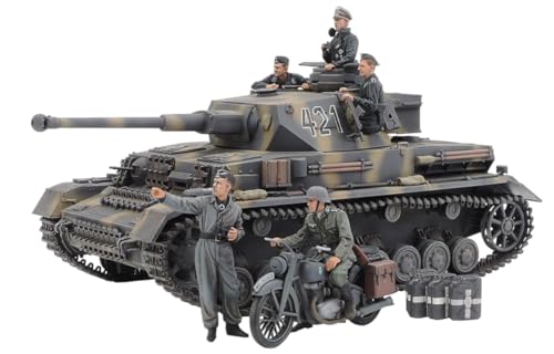 Tamiya 25209 1:35 DT. PzKpfw.IV Ausf.G m. Krad Ost F. - Model Making kit, Plastic kit, Assembly kit, Tank kit