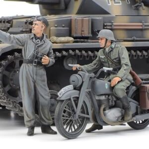 Tamiya 25209 1:35 DT. PzKpfw.IV Ausf.G m. Krad Ost F. - Model Making kit, Plastic kit, Assembly kit, Tank kit