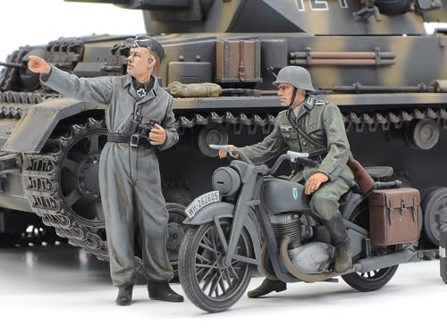 Tamiya 25209 1:35 DT. PzKpfw.IV Ausf.G m. Krad Ost F. - Model Making kit, Plastic kit, Assembly kit, Tank kit