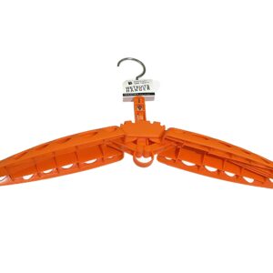 BECAPRO Wetsuit Hanger Foldable Surfing Suit Rack(Orange)