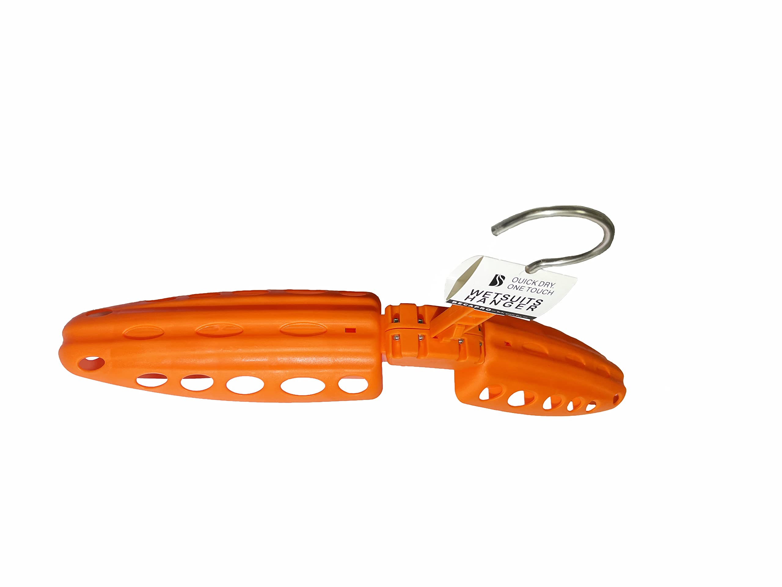 BECAPRO Wetsuit Hanger Foldable Surfing Suit Rack(Orange)