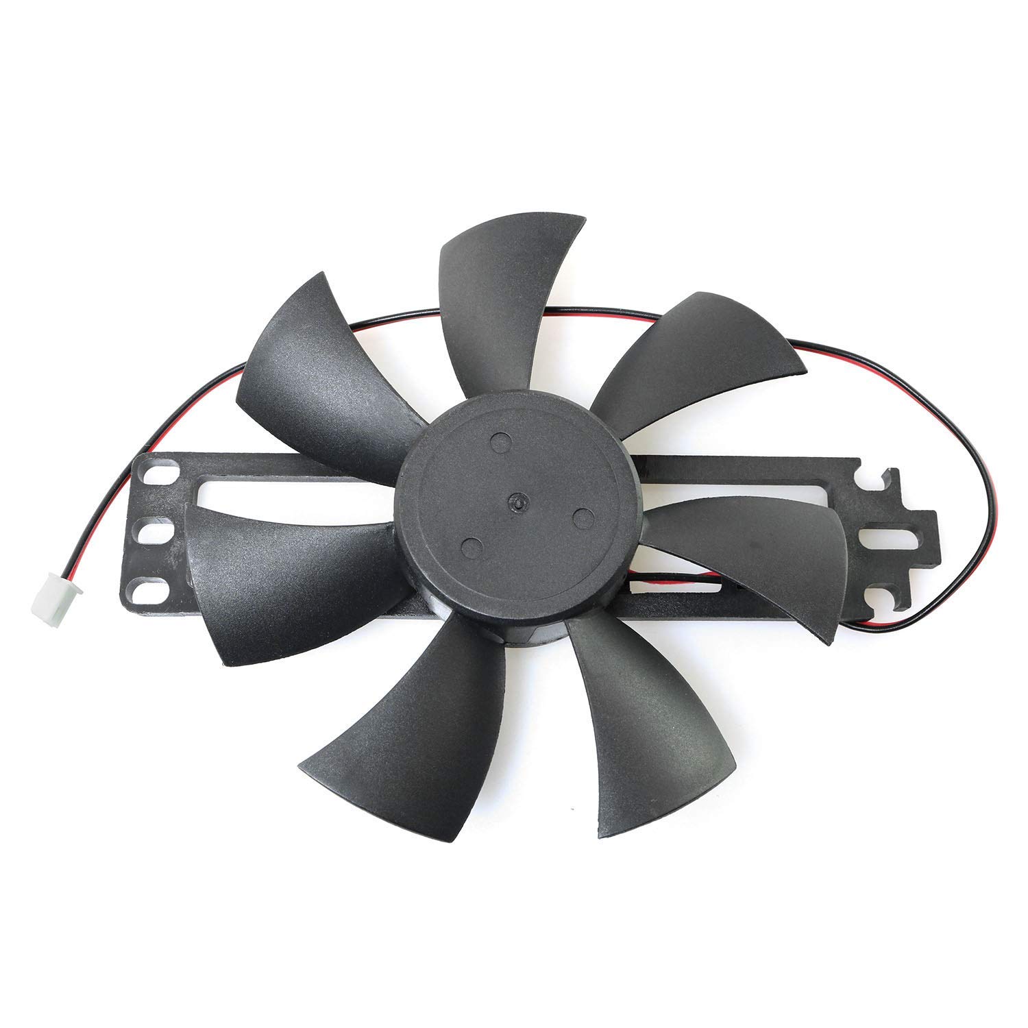 SQXBK Cooling Fan 2PCS Black DC 18V Plastic Brushless Fan for Induction Cooker