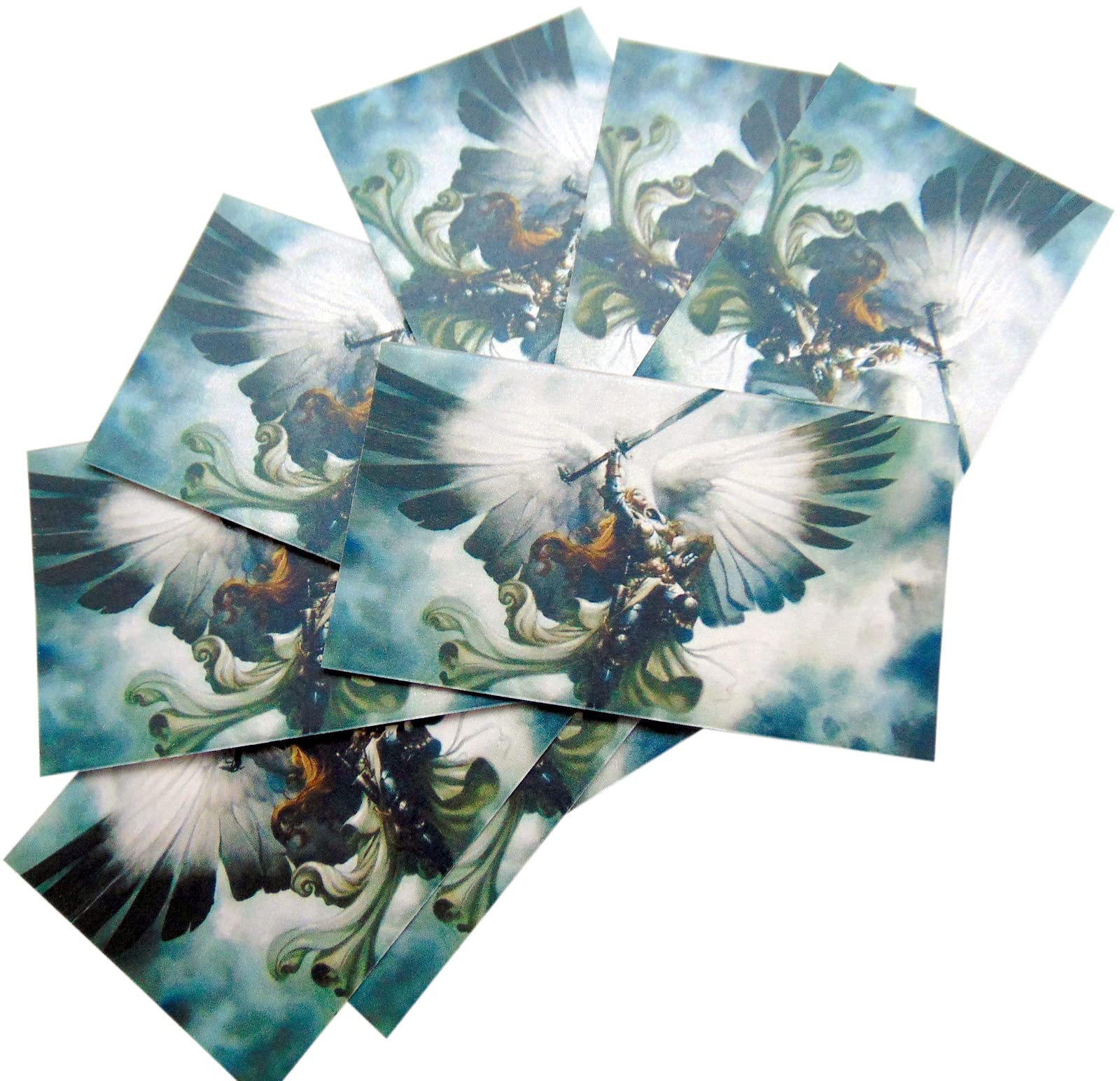 Westmon Works St Michael the Archangel Holy Card Bulk Pack with Prayer on Back Patron Saint of Police and Soldiers Made in the USA, Set of 10