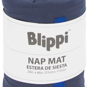 Jay Franco Blippi PJ Party Time Nap Mat – Built-in Pillow and Blanket - Super Soft Microfiber Kids'/Toddler/Children's Bedding, Ages 3-7