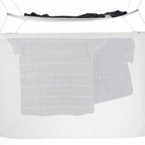 Höllsen Ceiling Mounted Clothes Drying Rack Made of Aluminium Perfect Design for Laundry Room