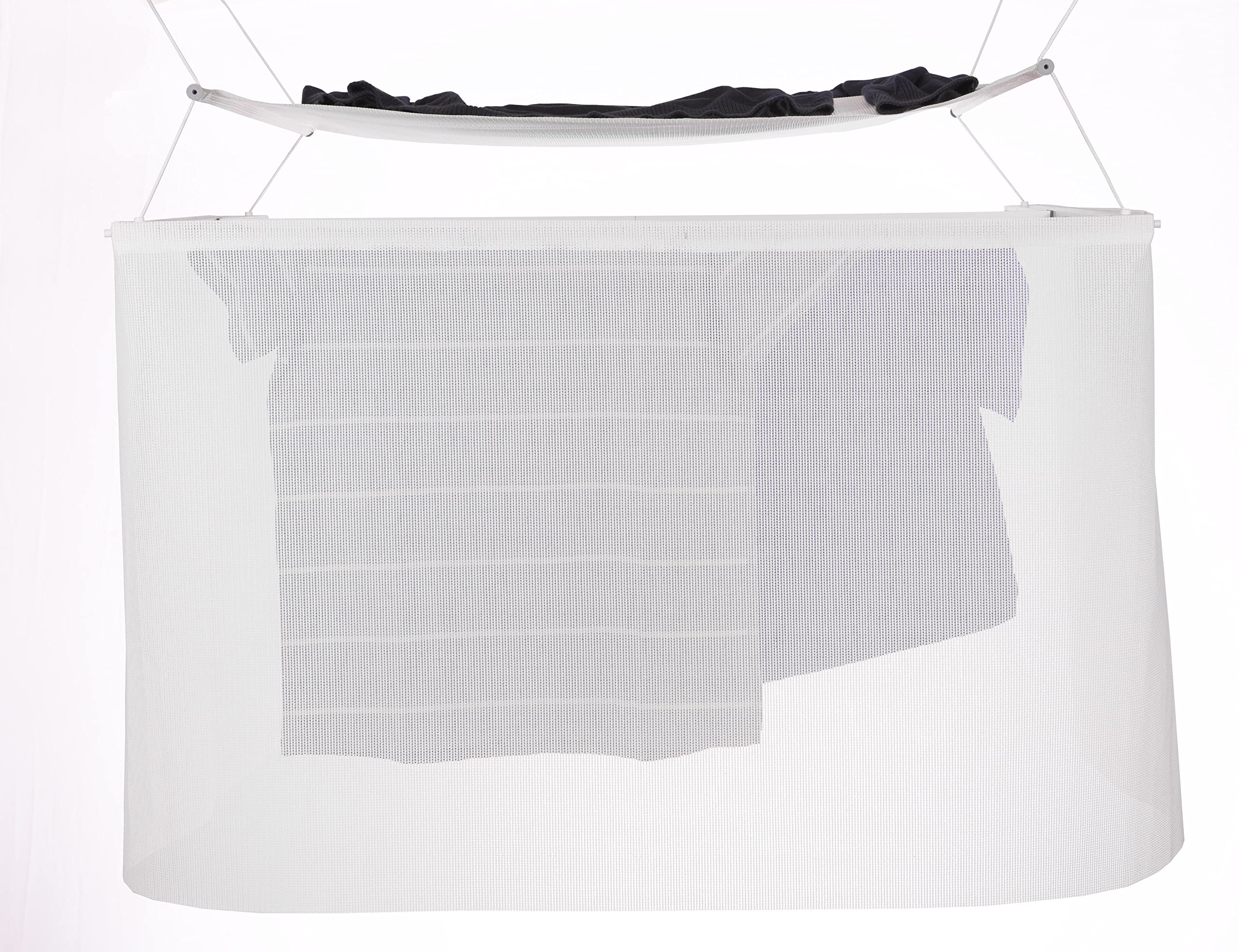 Höllsen Ceiling Mounted Clothes Drying Rack Made of Aluminium Perfect Design for Laundry Room