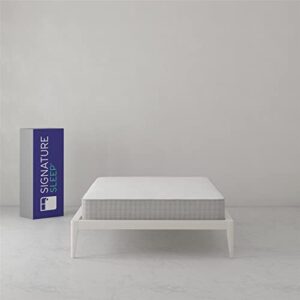 Signature Sleep Dream On 8 Inch Flippable Pocket Mattress Full Size - Medium-Firm Bed Mattress, GreenGuard Gold Certified - Ready to Ship, Rolled & Compressed White