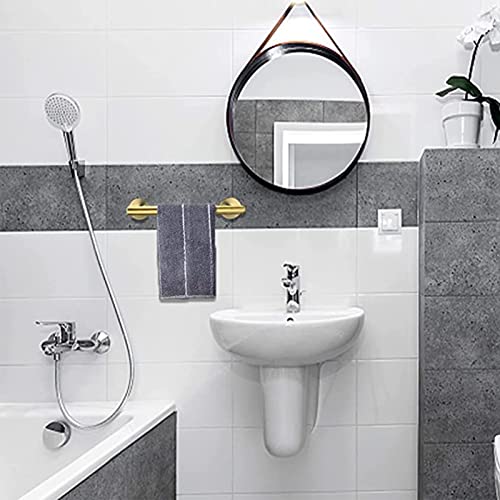 Towel Shelf Multi-Function Towel Rack Wall Mounted Bath Towel Rail Barwith Storage Shelf Stainless Steel Towel Holder for Bathroom Kitchen (Size : 15.7inch(40cm))