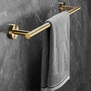 Towel Shelf Multi-Function Towel Rack Wall Mounted Bath Towel Rail Barwith Storage Shelf Stainless Steel Towel Holder for Bathroom Kitchen (Size : 15.7inch(40cm))