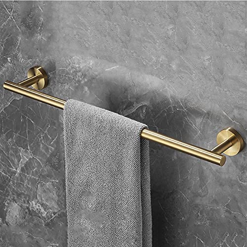 Towel Shelf Multi-Function Towel Rack Wall Mounted Bath Towel Rail Barwith Storage Shelf Stainless Steel Towel Holder for Bathroom Kitchen (Size : 15.7inch(40cm))