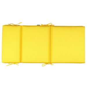 SewKer Outdoor/Indoor Adirondack Chair Cushions, High Back Patio Furniture Replacement Cushion - Set of 2 (Yellow)