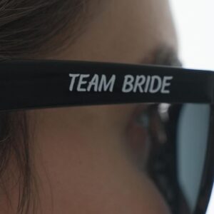 Bachelor & Bachelorette Sunglasses - Pack of 16 Team Bride/Team Groom and Bride/Groom Sunglasses - Bridal Party Gifts Bachelorette Party Supplies | Wedding Sun Glasses Bridesmaid Favors Groomsmen