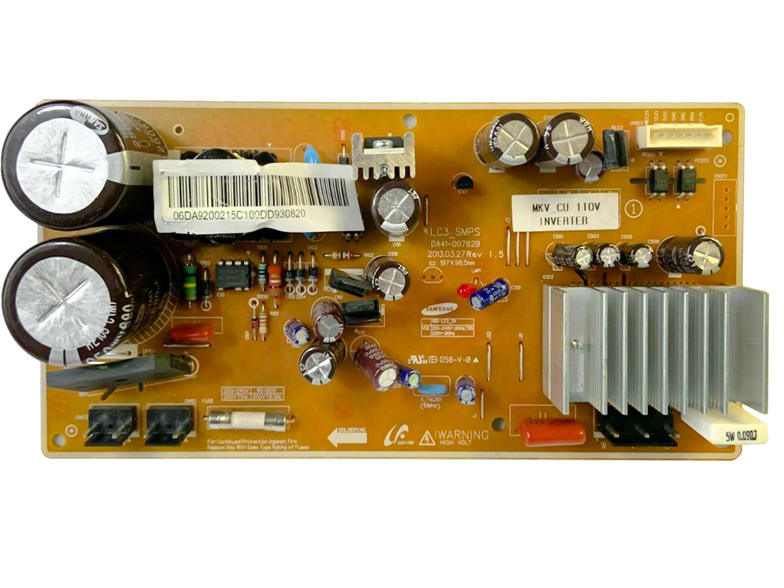 DA92-00215C For Samsung Refrigerator Pcb Main Control Board - Compatible models# RSG307AARS, RF24FSEDBSR, RF30KMEDBSG, RF30KMEDBSR, RF31FMEDBBC, RF31FMEDBWW