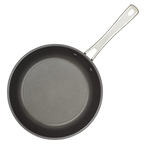 Rachael Ray Cook + Create Hard Anodized Nonstick Frying Pan/Skillet, 10 Inch - Black