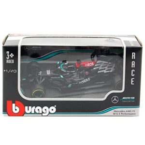 Bburago F1 W12 E Performance #77 Valtteri Bottas 2021 1/43 Diecast Model Car 38038