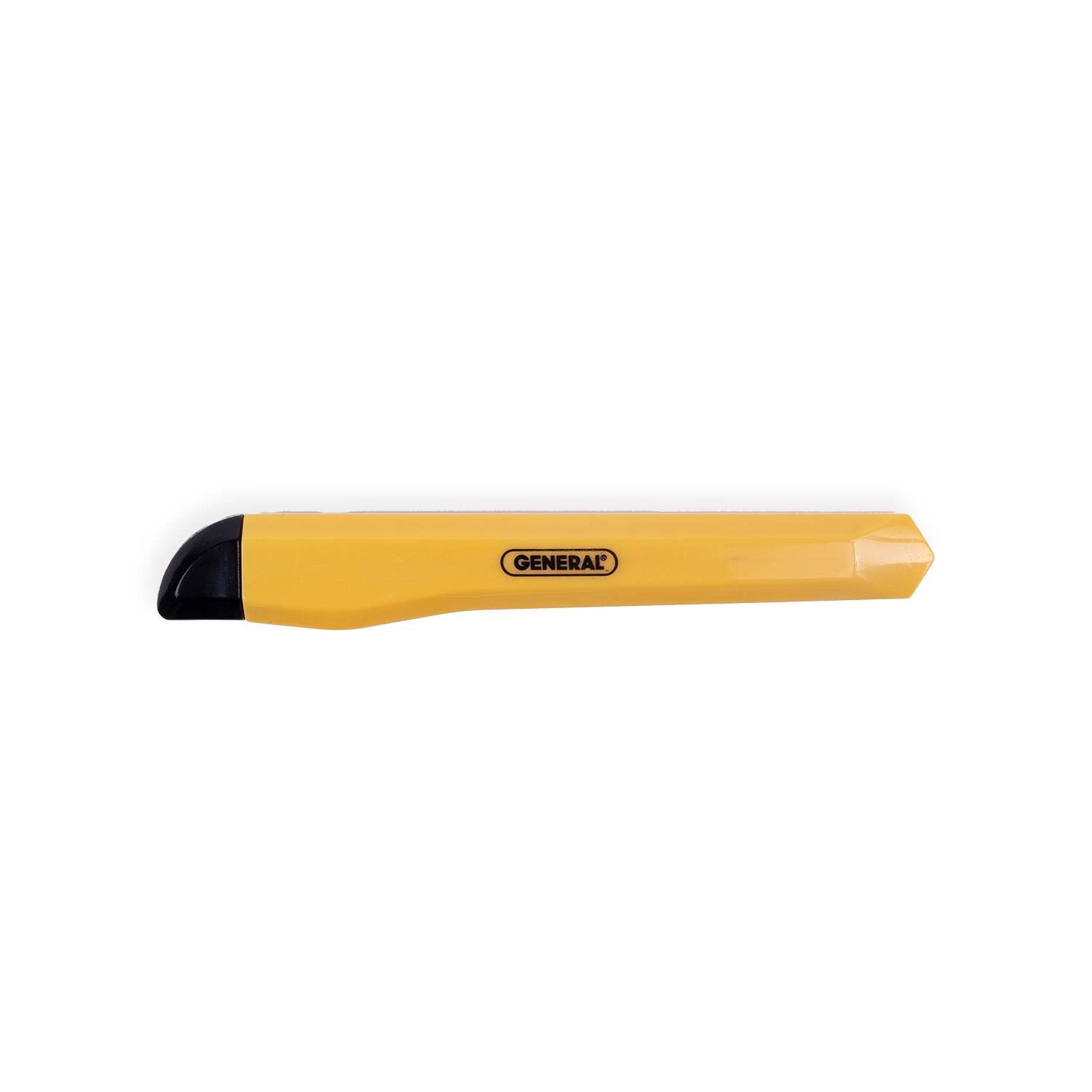 General Tools 3-Pack Retractable Utility Knife WS-1201, Snap-Off Blade, Lightweight Box Cutter, 9mm, Yellow , Grey