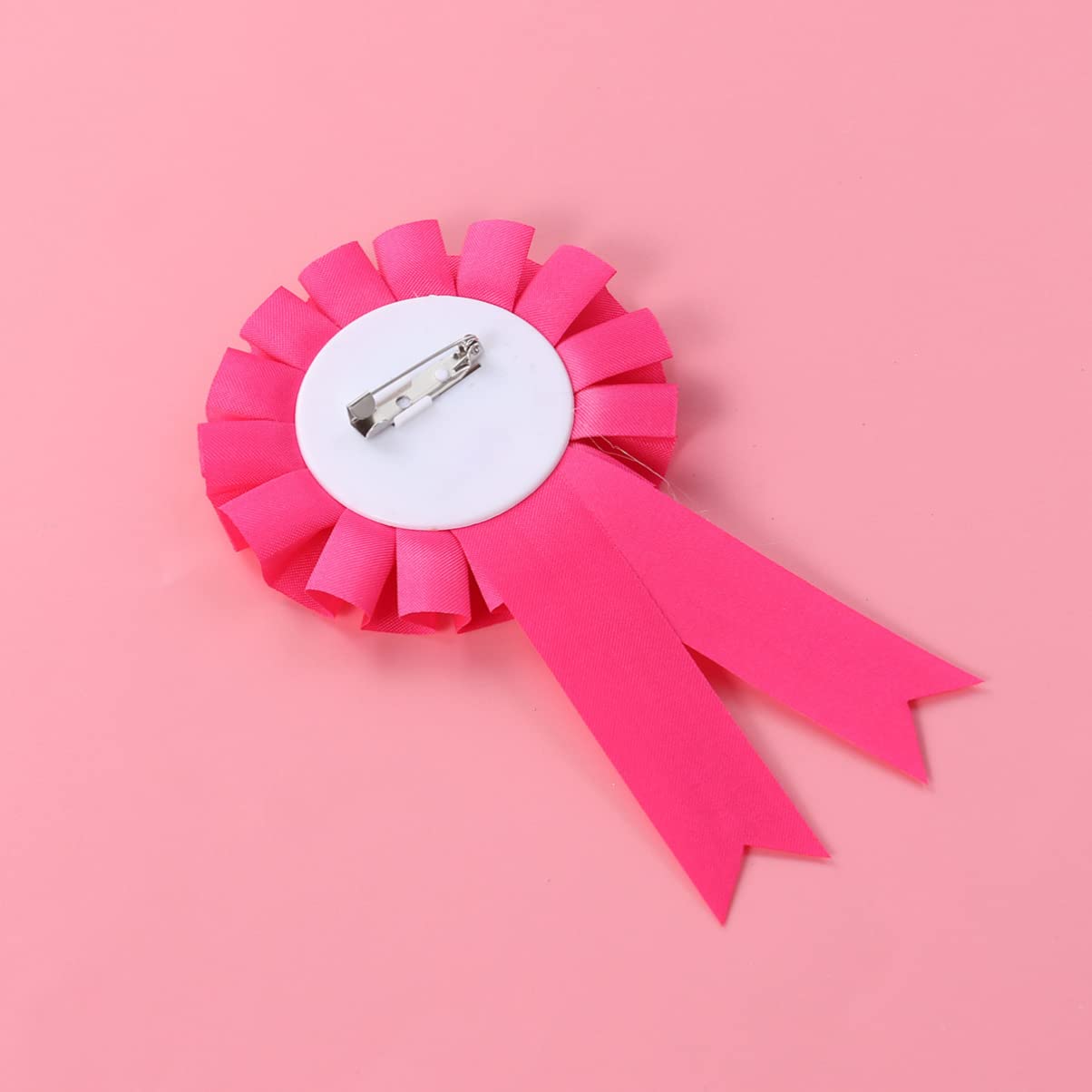 Happy Birthday Award Ribbon Birthday Tinplate Badge Pins Rosette Button Pins Happy Birthday Badge Brooch for Party Favors