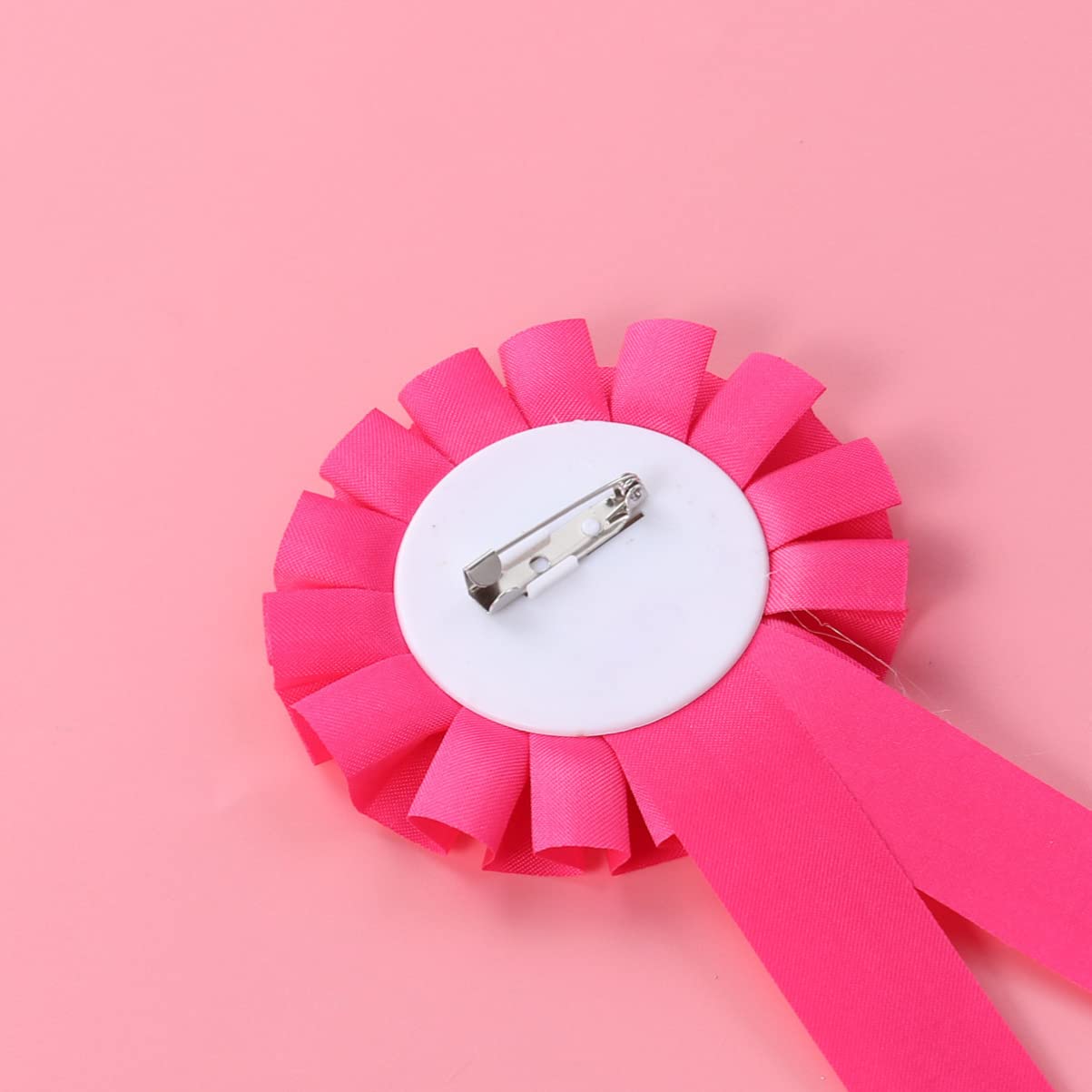 Happy Birthday Award Ribbon Birthday Tinplate Badge Pins Rosette Button Pins Happy Birthday Badge Brooch for Party Favors