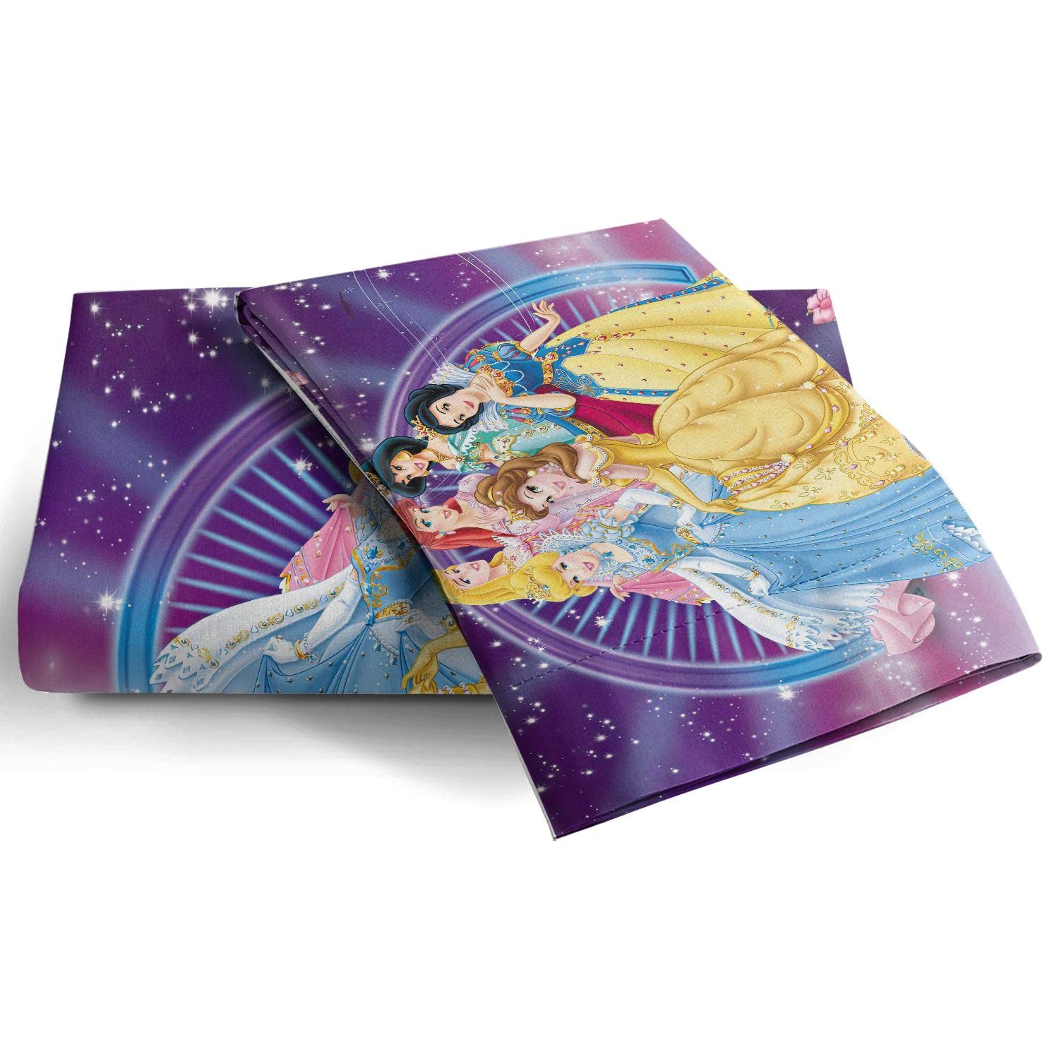 NICHIYOBI Dreamy Princess Themed Duvet Cover 3 Piece Bedding Set & Bedding Set, Perfect for Girls' Dreamy Bedrooms (styel 4,Full 79x90in + 20x30in)