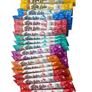 Kitty Licks Chicken and Tuna Varieties (28 tubes)