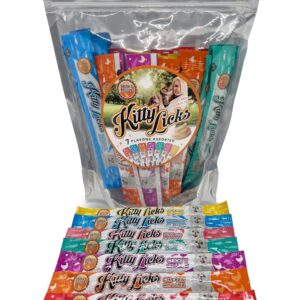 Kitty Licks Chicken and Tuna Varieties (28 tubes)