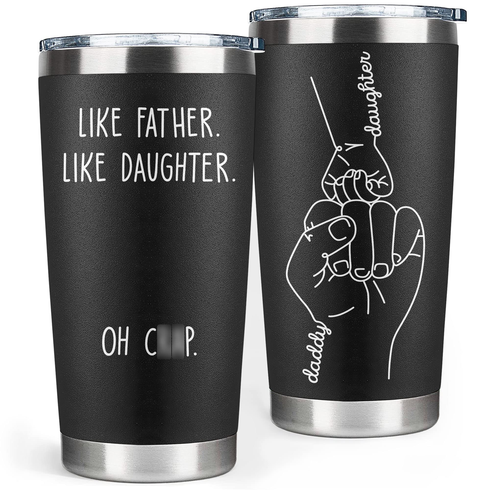 Dad Gifts from Daughter - Gifts for Dad from Daughter - Dad Christmas Gifts from Daughter, Christmas Gifts for Dad from Daughter - Birthday Gifts for Dad - Father Gifts, Papa Gifts - 20 Oz Tumbler