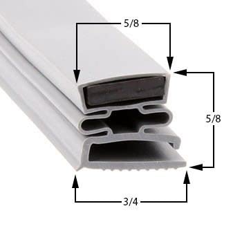 Passeal – 30x73 Door Gasket Size - 31 1/2 x 80 - Nor-Lake Door Seal for Cooler or Freezer – Compatible with Nor-Lake 30x73 Refrigeration Gasket