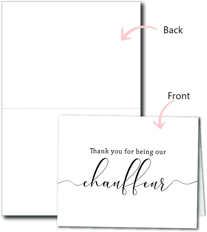 Spercy 18 Wedding Vendor Thank You Cads, Card for Wedding Photographer, Wedding Planner Card, Card For Florist, Band, Officiant, Hair Stylist