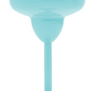 Better Dweller Vacuum-Sealed Metal Margarita Glass with Lid, Insulated Tumbler Mug, Steel Cup for Vacation, Pool, and Ice Cold Margs on the Beach (Blue)