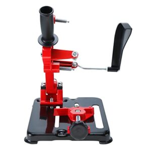 YaeKoo Angle Grinder Stand Grinder Holder Cutter Support Cast Iron Base for 100mm - 125mm Angle Mill (4"-5") Red Color