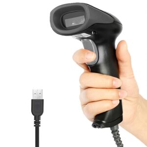 tharo usb 2d qr handheld barcode scanner wired, 2d 2.4g wireless barcode scanner, fast scan for windows mac and linux pc computer plug and play (2d wireless)