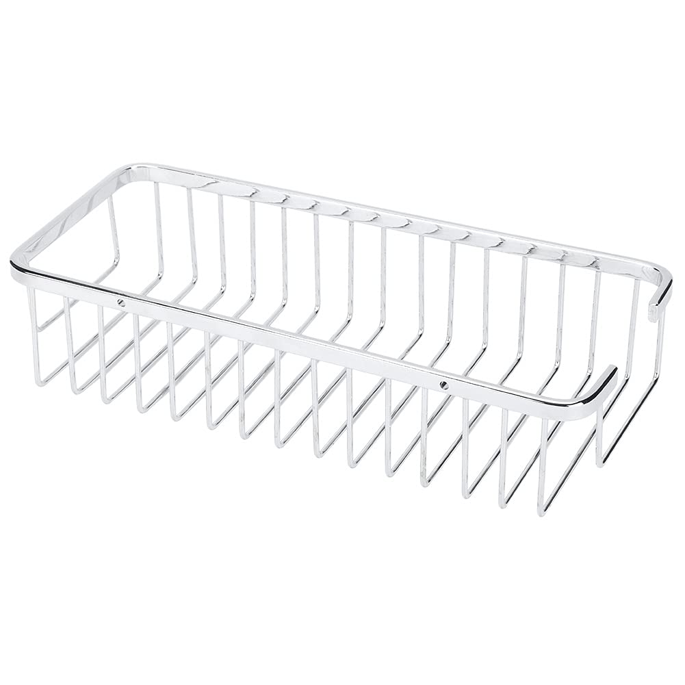 Bathroom Shelf Organizer, Stainless Steel Wall Mounted Holder Storage Basket Shelf, Shower Caddy Storage Kitchen Rack for Bathroom Kitchen (30CM)