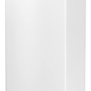 Hailo Big-Box Swing XL Waste bin | 1 x 52 liters / 13.7 gallons | Self-Closing Swing lid | Steel Sheet | Bin Liner Clamping Frame | Waste bin Kitchen Rectangular | Made in Germany | White 0860-231