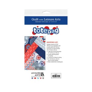 Leisure Arts Tote Bag Quilting Pattern