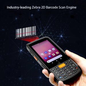 BIX Android 11 Barcode Scanner,Handheld Mobile Compueter with 1D 2D Scanner, 4GB RAM&64GB ROM, WiFi,4G LTE,IP65 Rugged PDA for Inventory Management