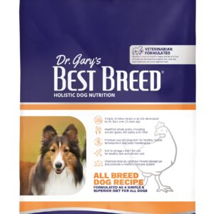 Best Breed Dr. Gary's All Breed Dog Diet Made in USA [Natural Dry Dog Food for All Breeds & Sizes] - 28lbs., Dark Brown, Medium