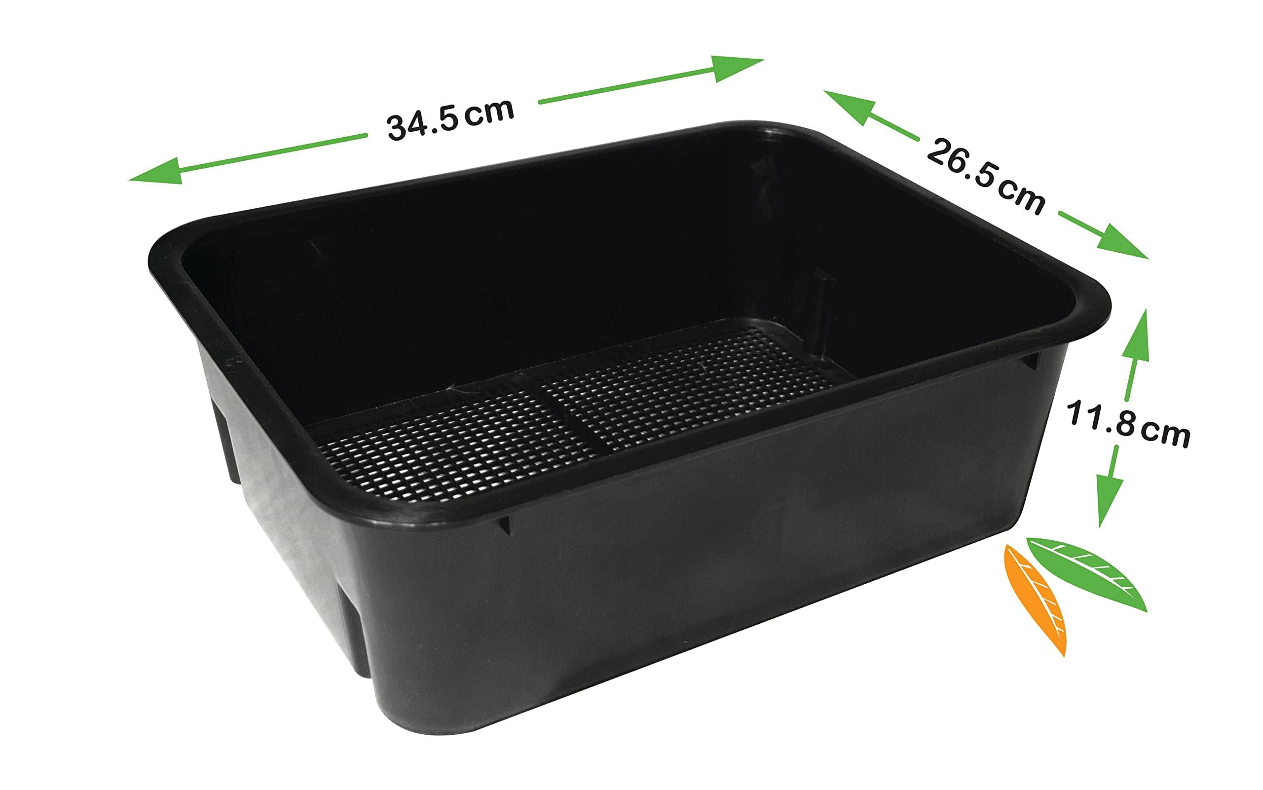 VERMI-FUTURE® Worm Condo Composting Bin, 4 Trays, Black, with Startup Bedding & 3in1 Soil Meter, Ideal for Small Households