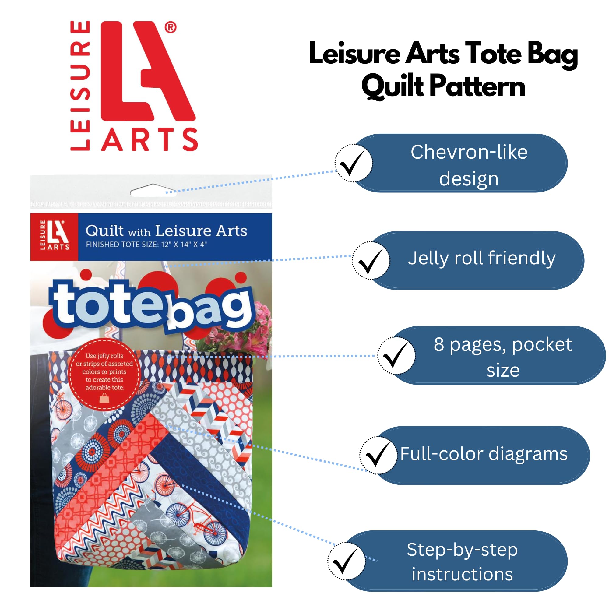 Leisure Arts Tote Bag Quilting Pattern