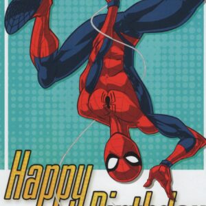 Heartline by Hallmark Spider-man Greeting Card (Spiderman)Happy Birthday Card