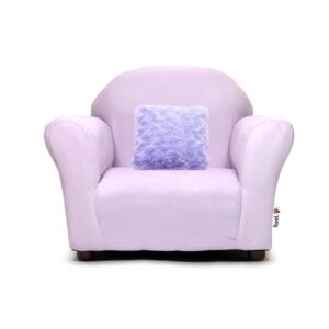 keet plush children chair, 2-5 years old, lavender