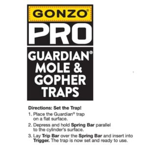 GONZO 5030 Pro Guardian Mole & Gopher Trap